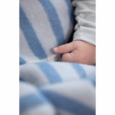 Preview: David Fussenegger Babydecke Mini Marine 70x90cm