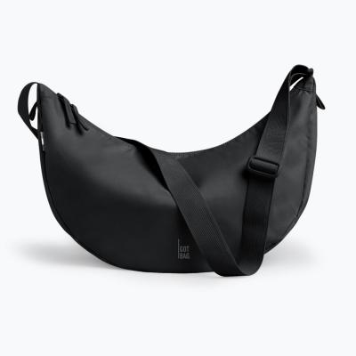 GOT BAG MOON BAG large aus Ocean Impact Plastic - monochrome black