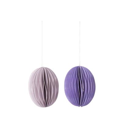 Bungalow Denmark 2er Set Papierei Swirl Small - lilac