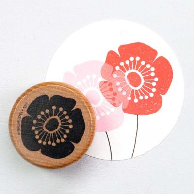 Perlenfischer Stempel: KLATSCHMOHN