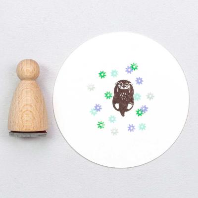 Perlenfischer Stempel Tiere: OTTERBABY