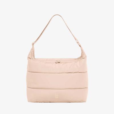 GOT BAG Puffer Square Bag large - pearl