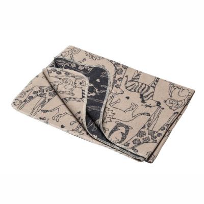 David Fussenegger Kinderdecke Safari natur 70x90cm