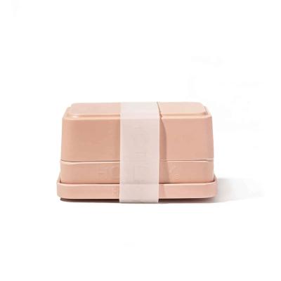 HOPERY 3-in-1 Seifendose warm taupe