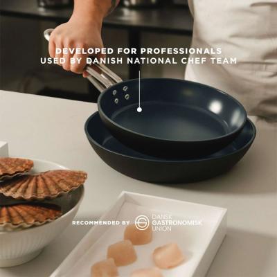 Eva Solo Professional Pfanne 28 cm Slip-Let® Laser-Titanium