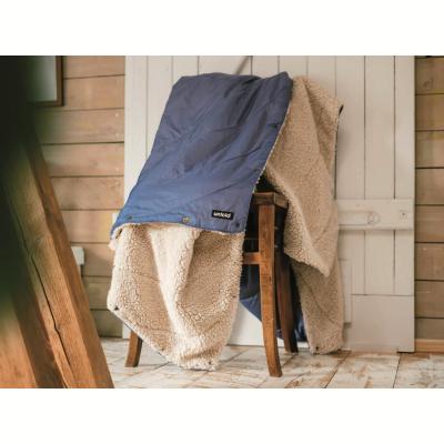 Unfold - Kuscheldecke für In- und Outdoor - blau