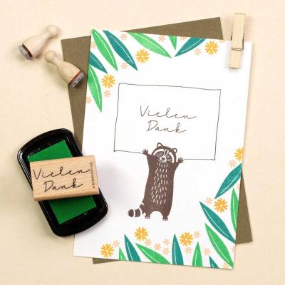 Preview: Perlenfischer Stempel VIELEN DANK