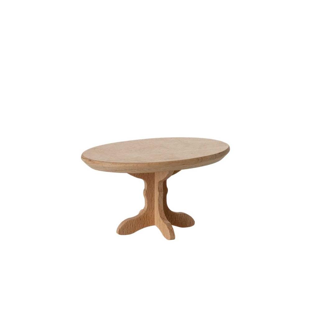 Maileg ovaler Couchtisch Holz natur
