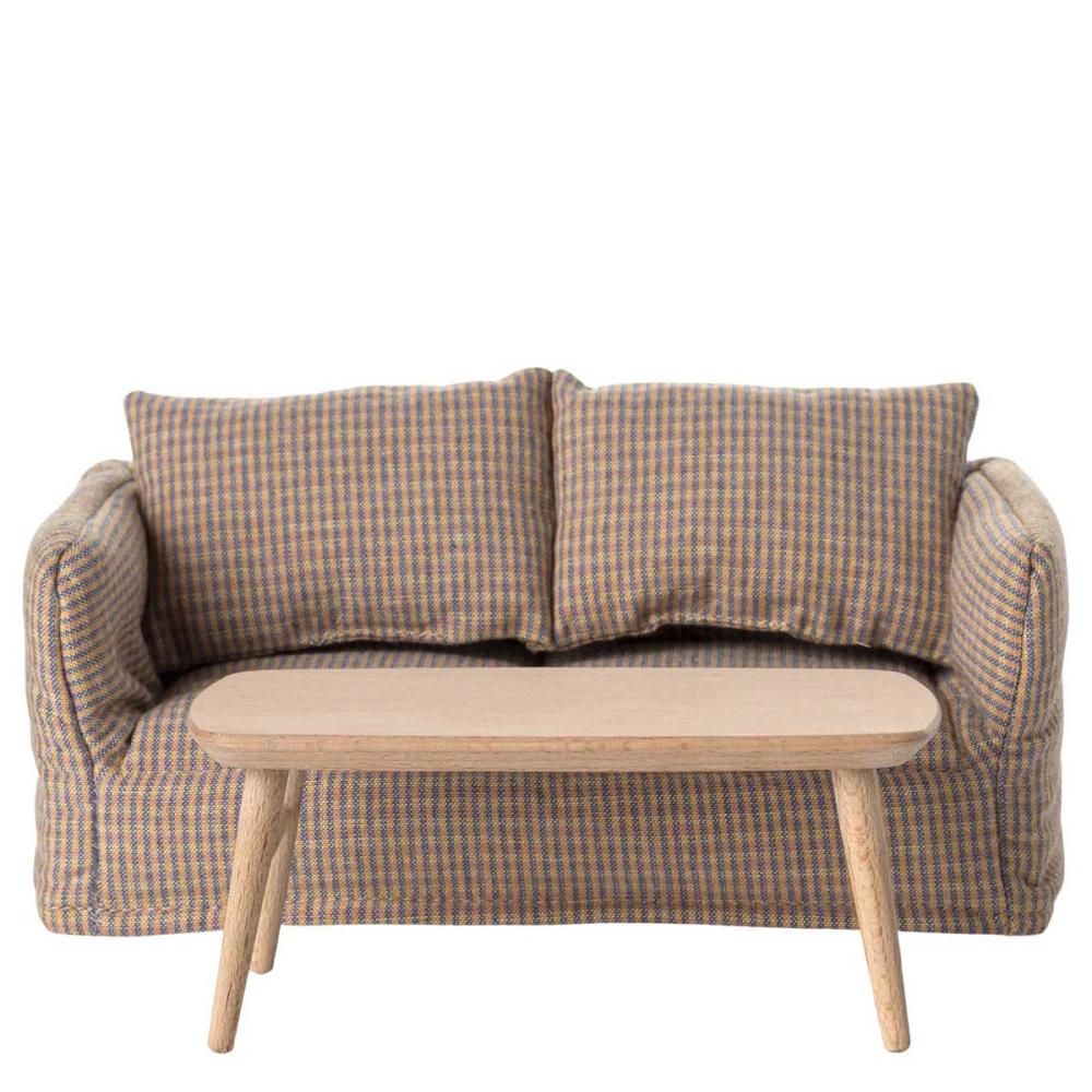 Maileg Couchtisch Holz natur