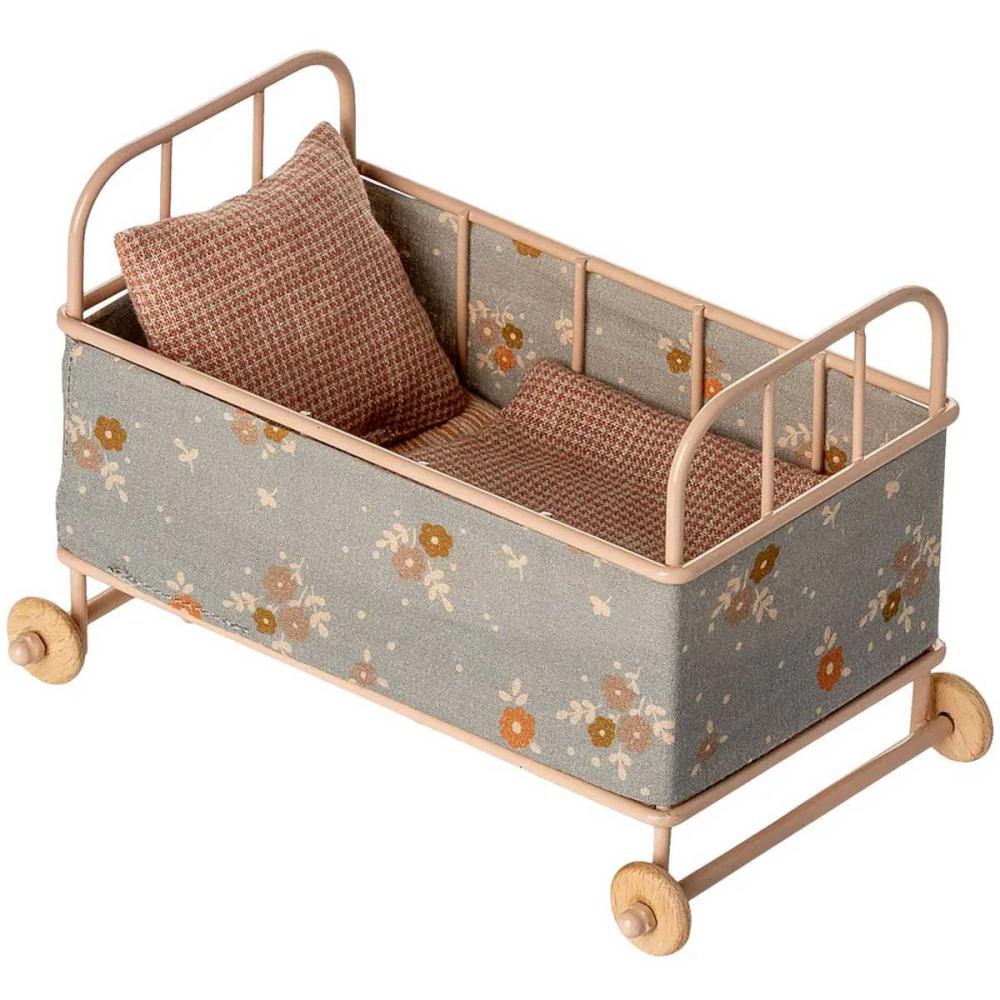 Maileg Micro-Hasen-Kinderbett powder