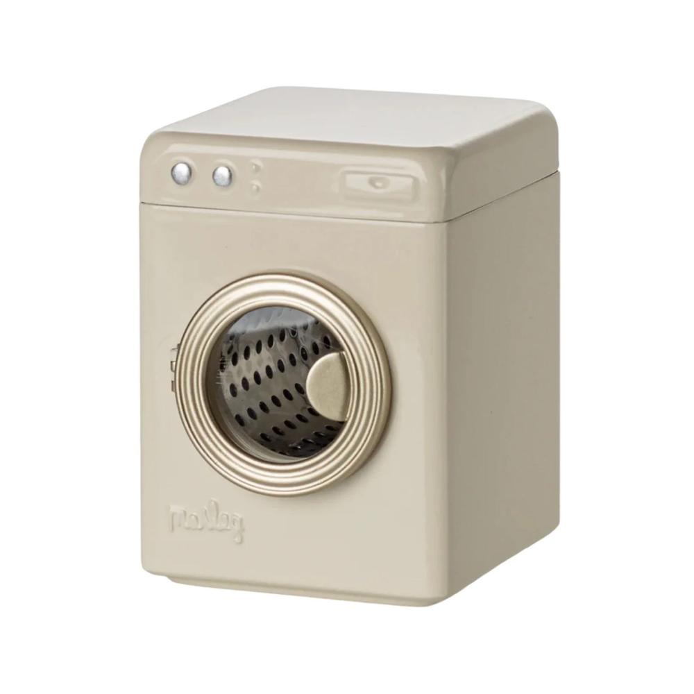 Maileg Waschmaschine Maus creme