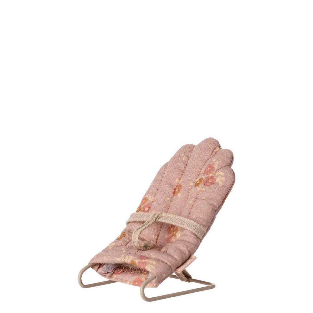 Maileg Babysitter - Babywiege rose