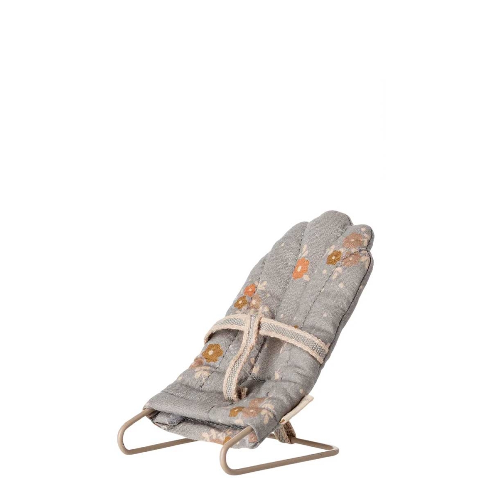 Maileg Babysitter - Babywiege blau