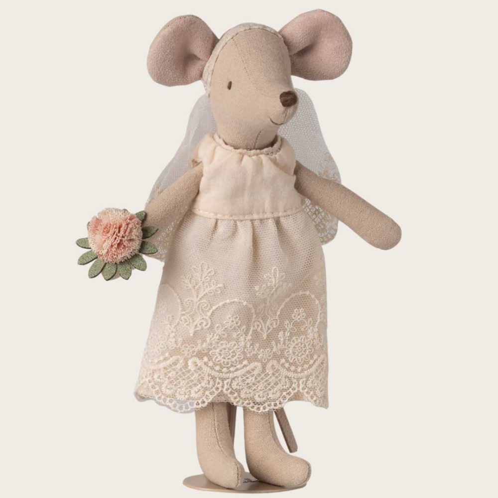 Maileg Hochzeitsmäuse Paar in Box, Mama und Papa