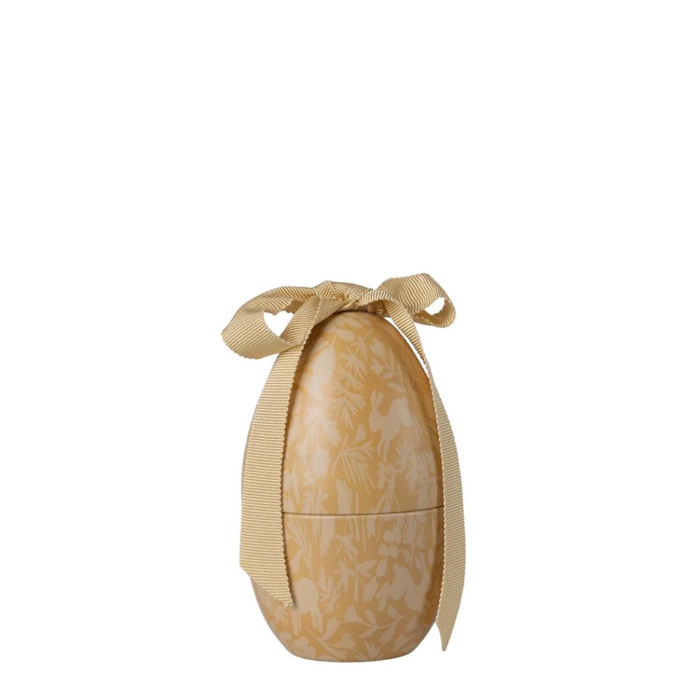 Maileg Osterei aus Metall klein - cremegelb