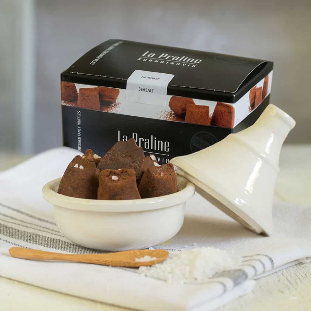 La Praline Schokotrüffel MEERSALZ 200g