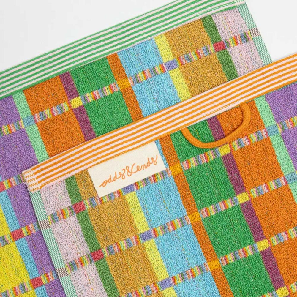 Foekje Fleur 2er Set Gästehandtücher Nr. 70 criss cross