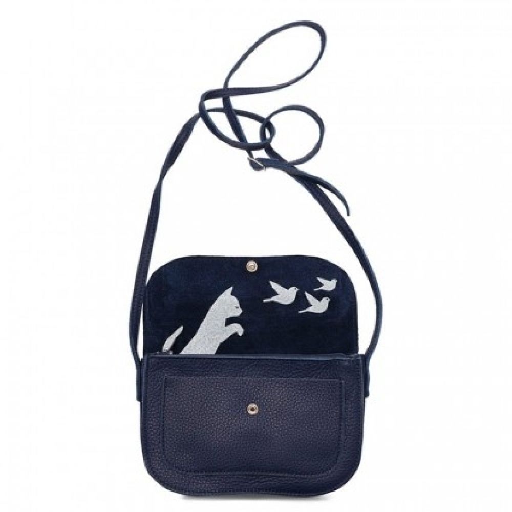 Keecie Tasche Cat Chase ink blue