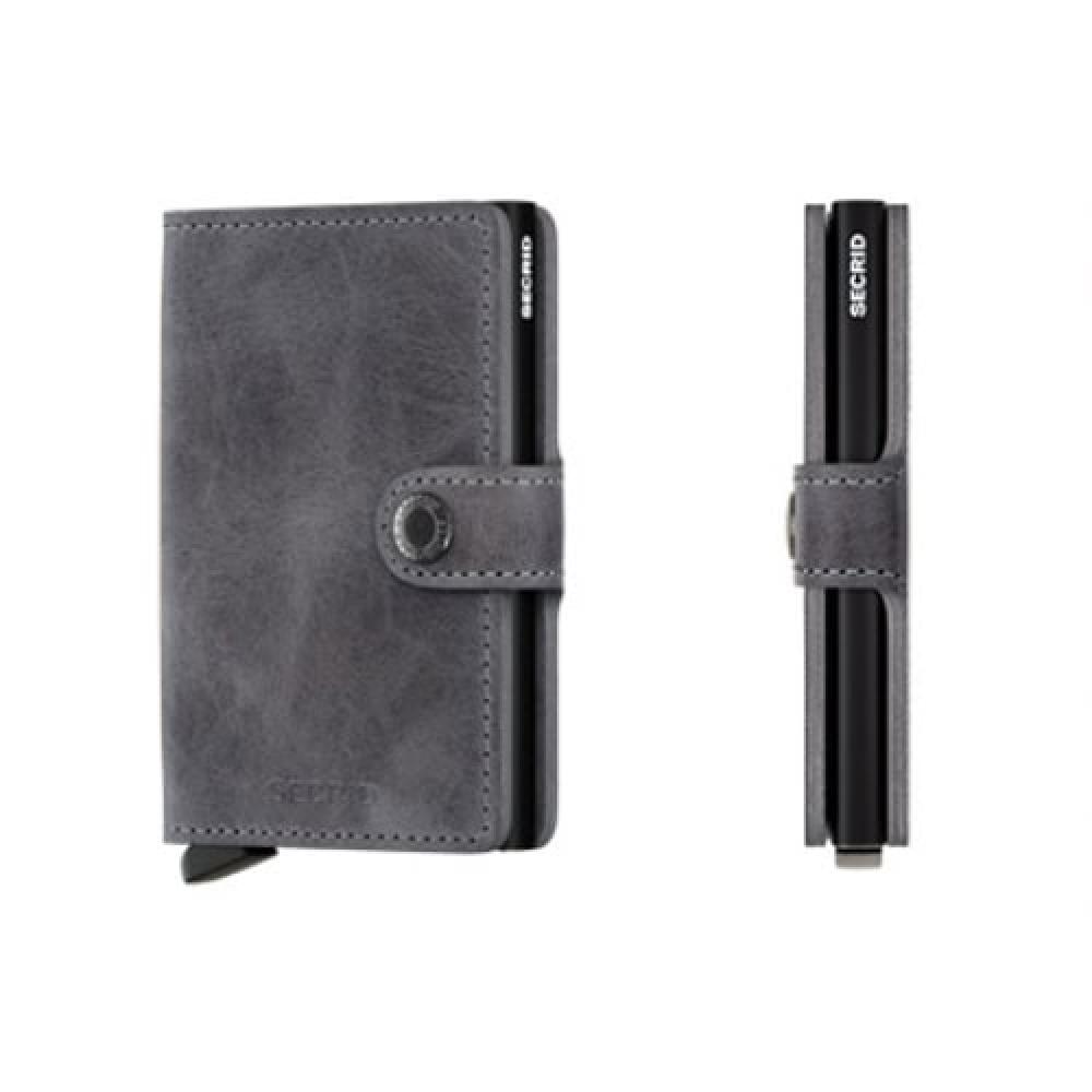 SECRID Geldbörse Miniwallet Vintage Leder