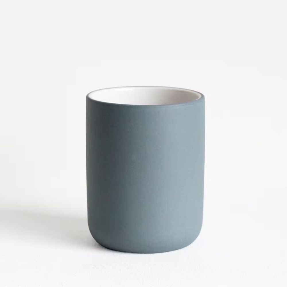 Archive Keramik Kaffebecher 150ml teal/blaugrau