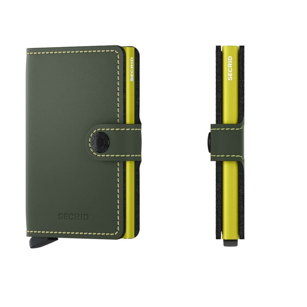 SECRID Miniwallet Matte Green Lime