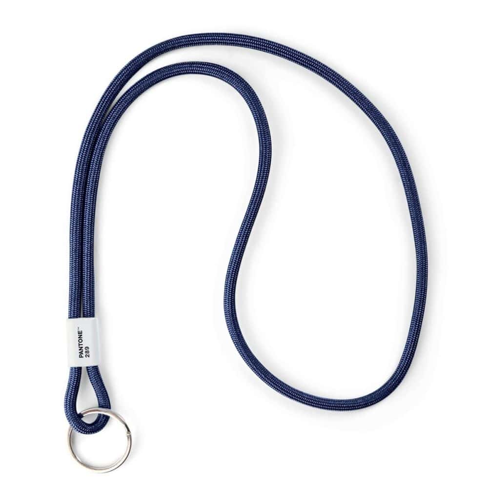 PANTONE Key Chain Long Dark Blue