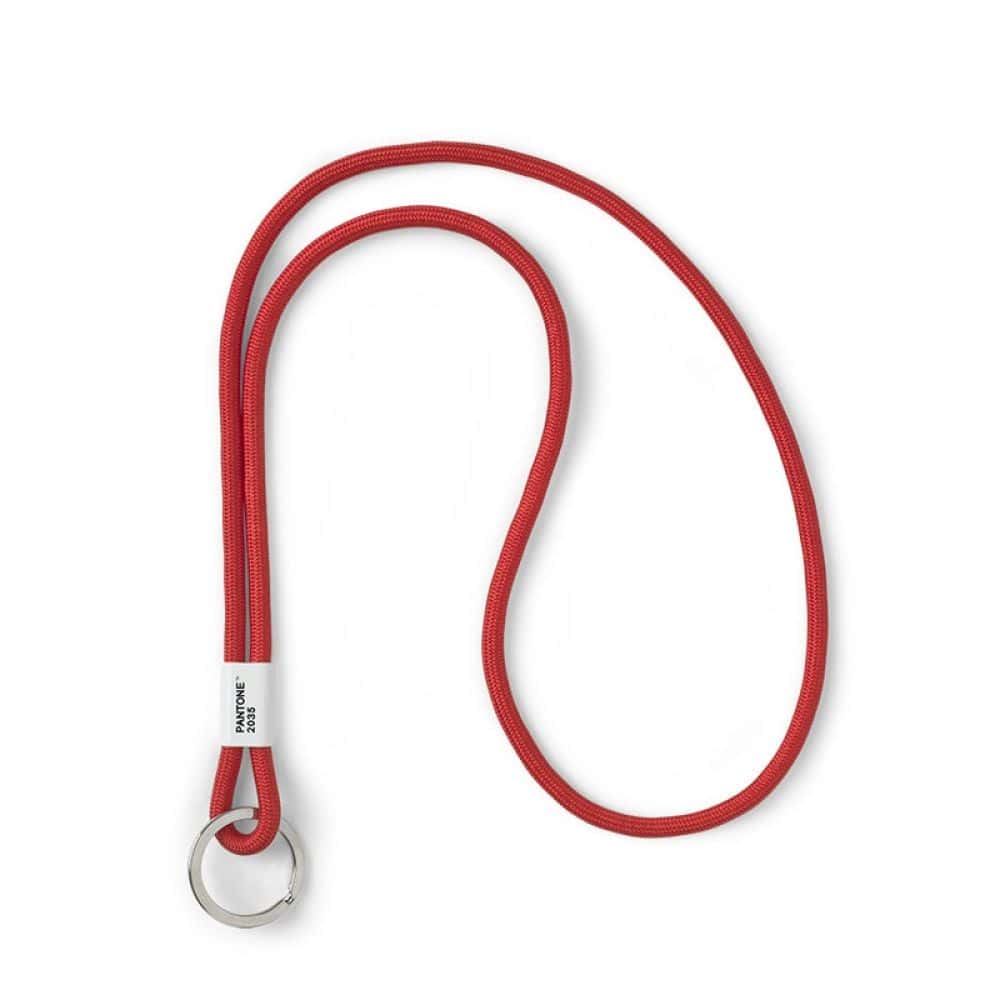 Pantone Key Chain Long red 2035