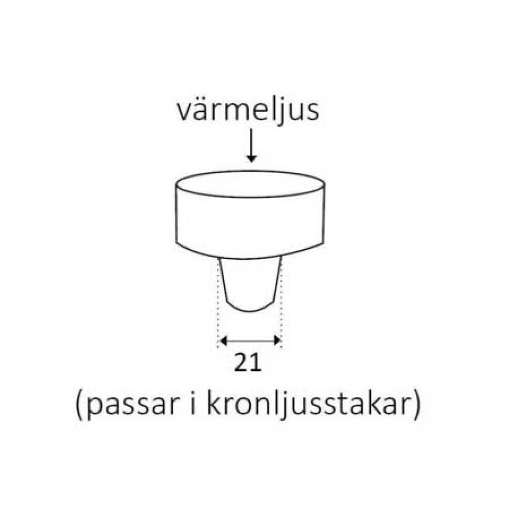 Våges Kerzenhalter Adapter Top