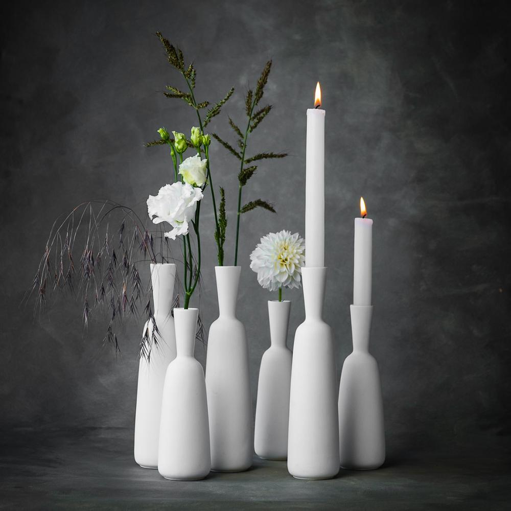 Klatt Objects Vase ANNA alto weiß