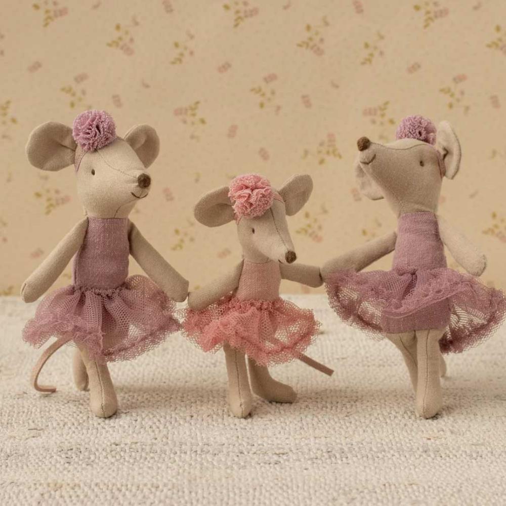 Maileg Ballerina Maus, Große Schwester – heather