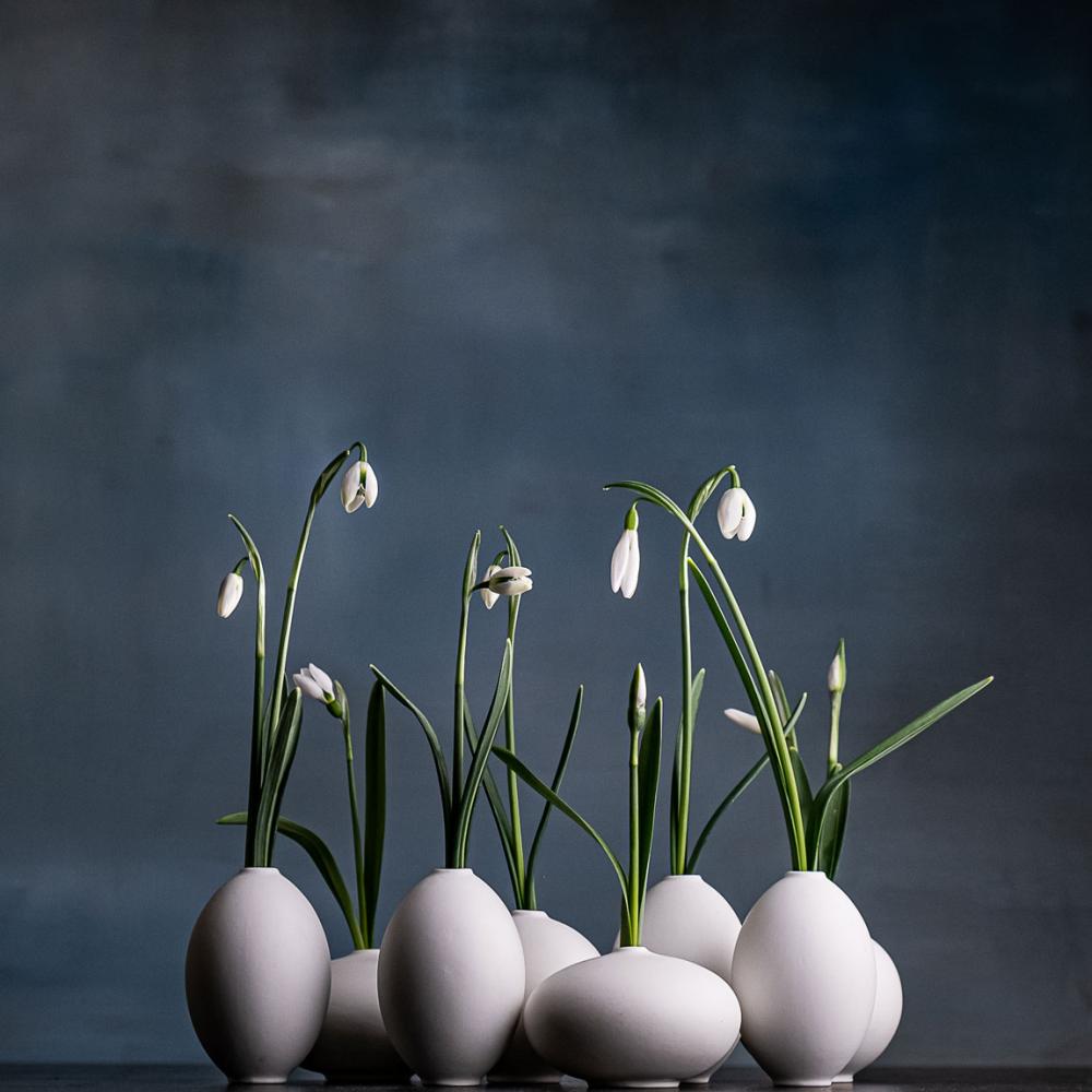 Klatt Objects Vase CHISANA weiß