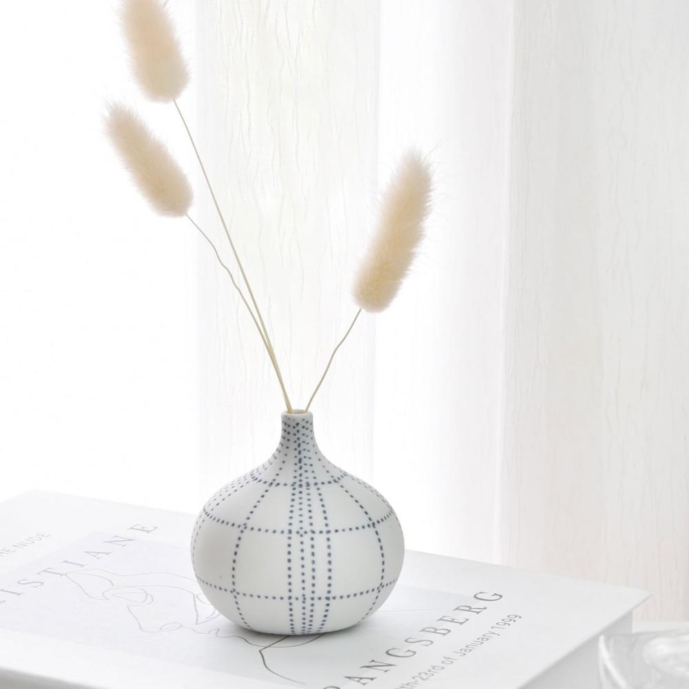 Vase Congo blue dot