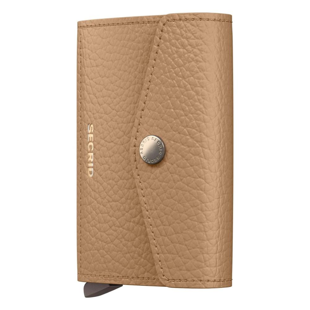 SECRID Geldbörse Envelope Pebble Leder - Pebble cappuccino