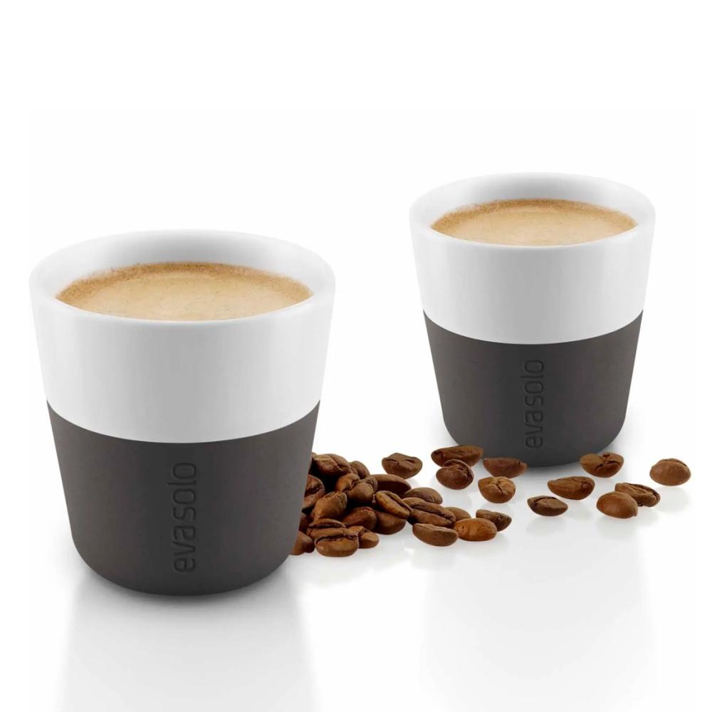 Eva Solo 2er Set Espresso-Becher - Carbon black