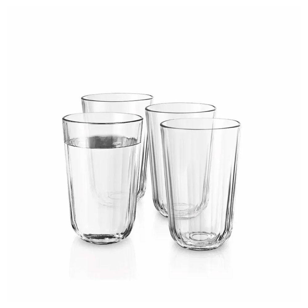 Eva Solo 4er Set Facettengläser 0,43 Liter