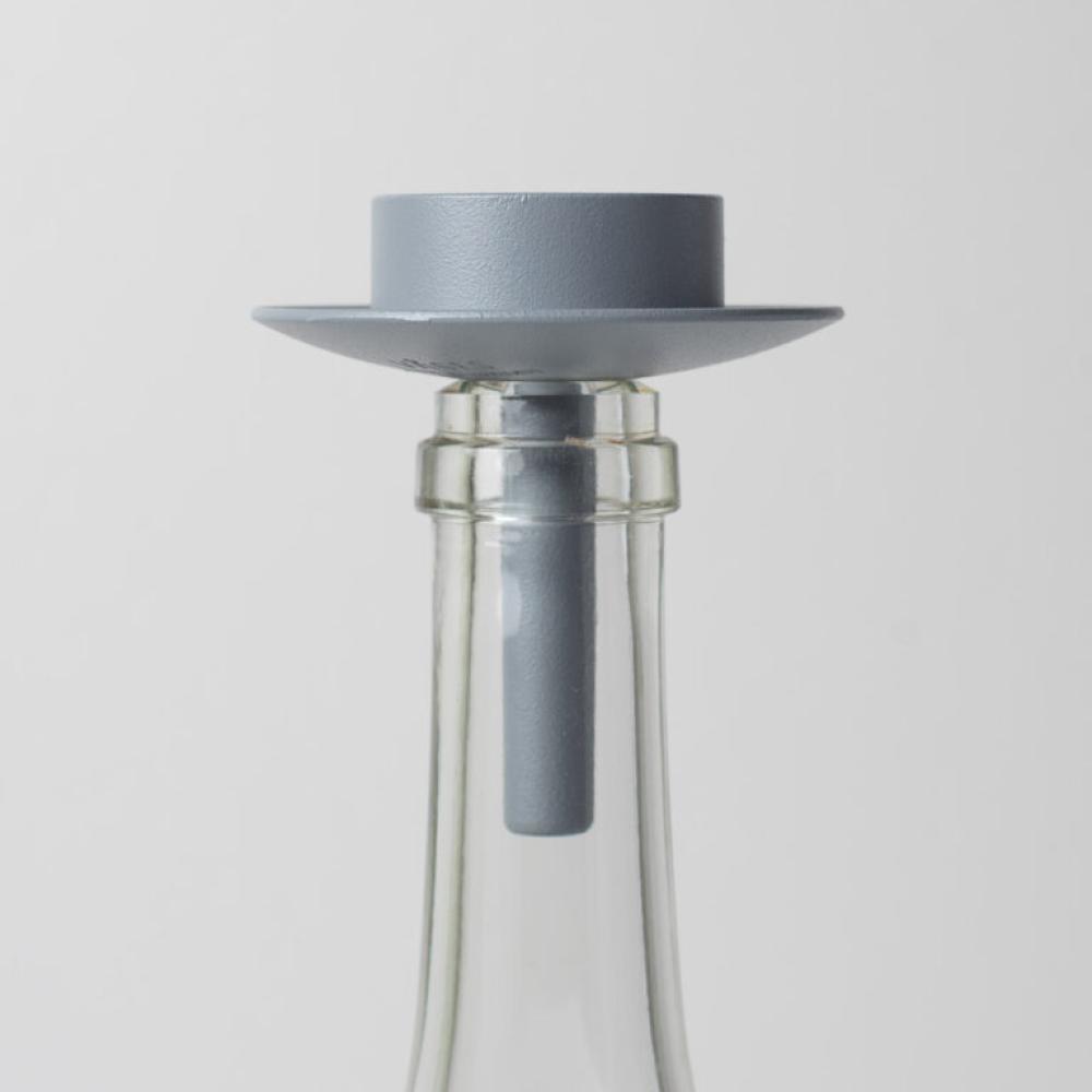 Våges Kerzenhalter Flaska für ein Teelicht - hellblau