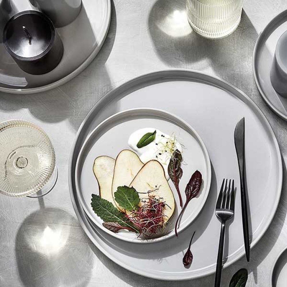 Engels Kerzen HENRY Kerzenteller dunkelgrau