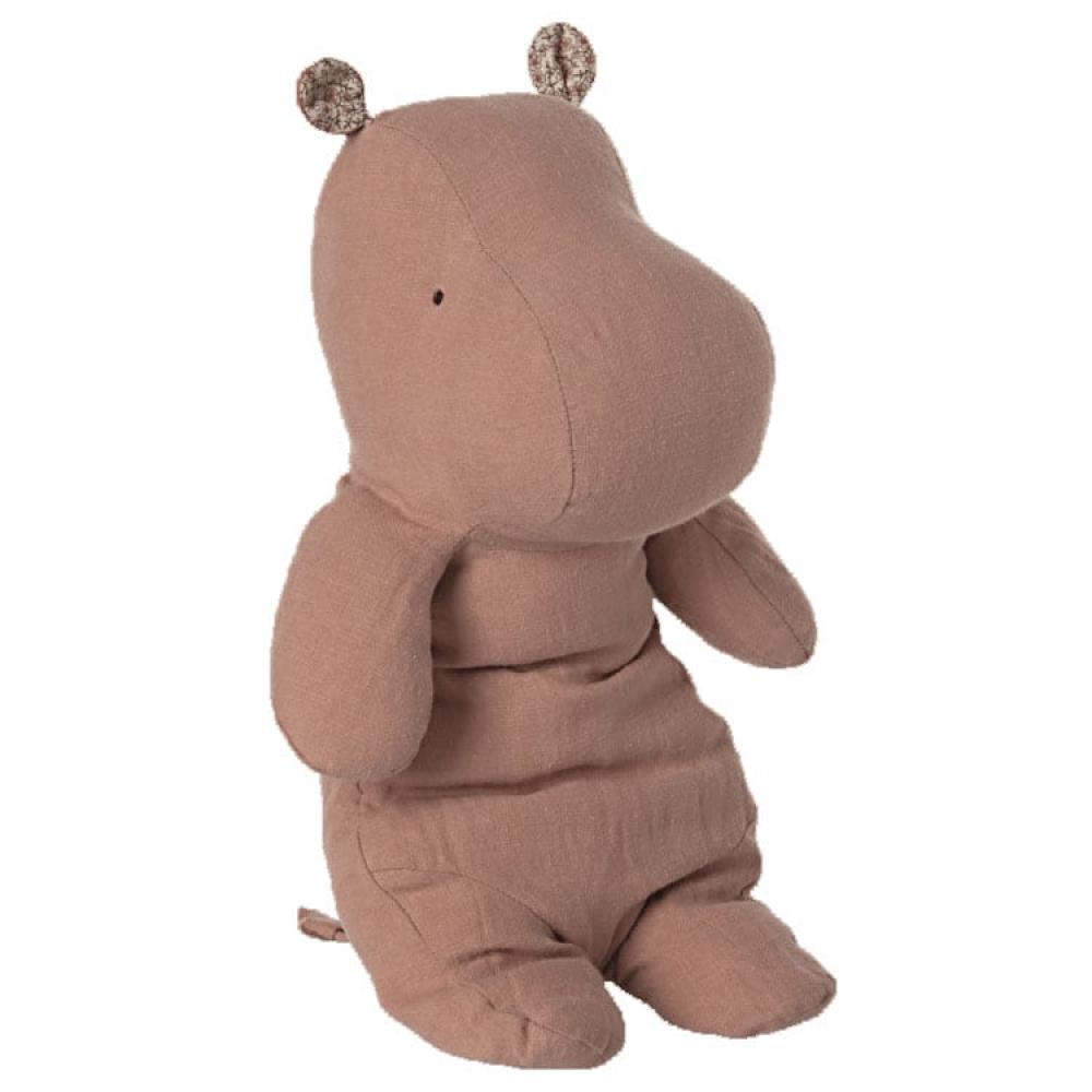 Maileg Safari Friends medium HIPPO old rose