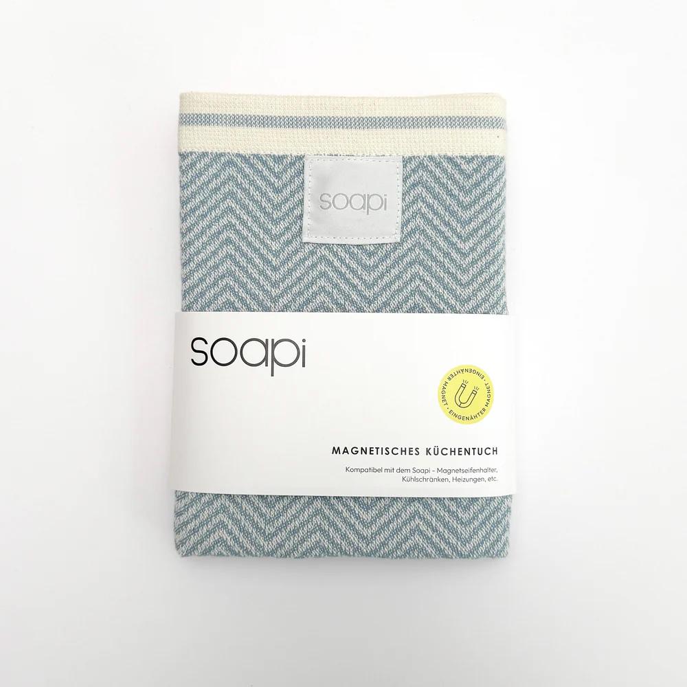 SOAPI magnetisches Küchentuch hellblau