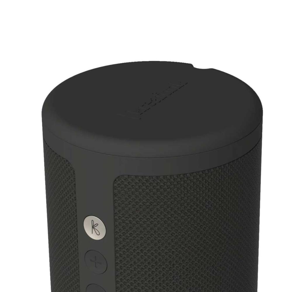 Kreafunk DABBIE Radio, Wecker und Bluetoothbox black