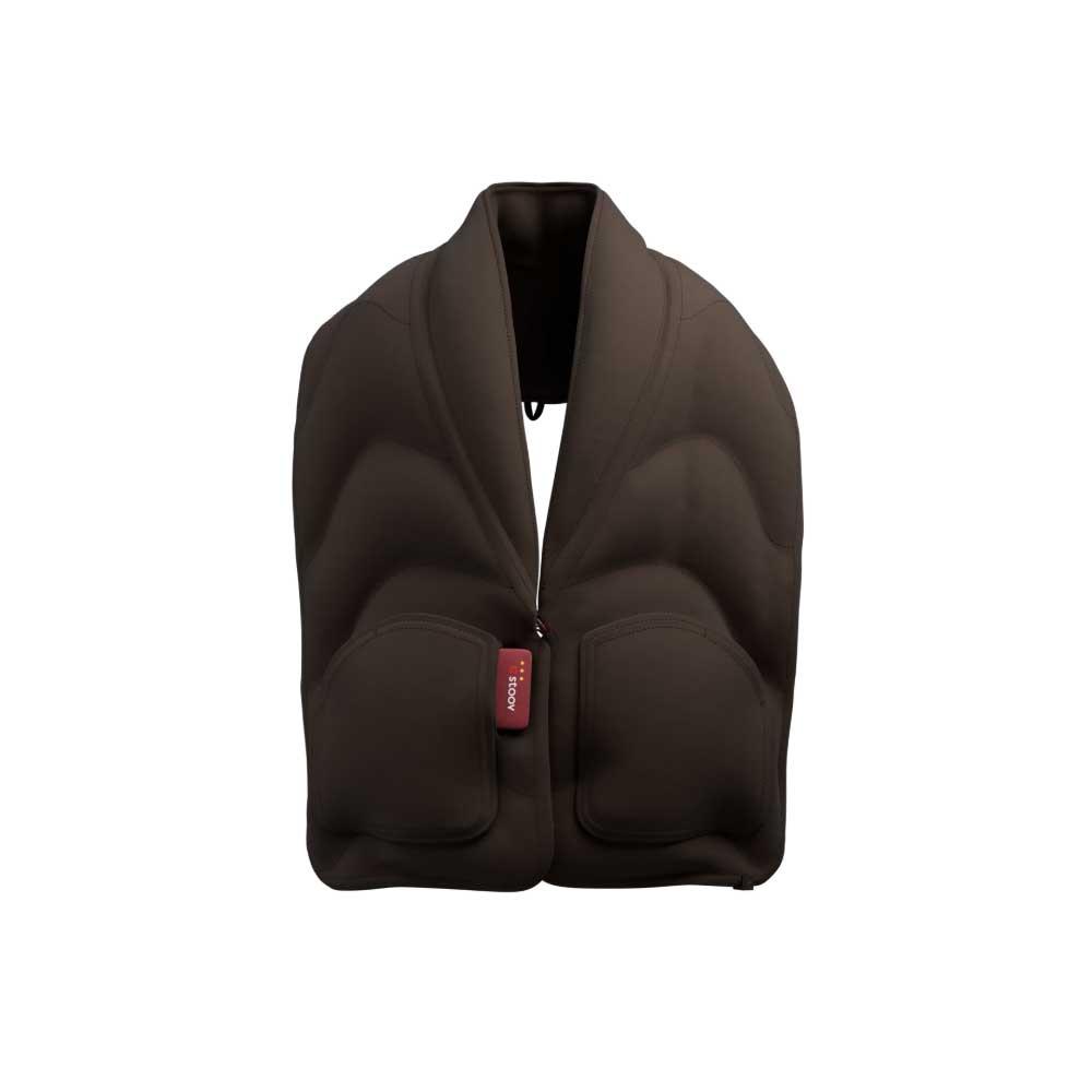 STOOV Wärmeschal KOKOON XL core - Flex Aku - darkbrown
