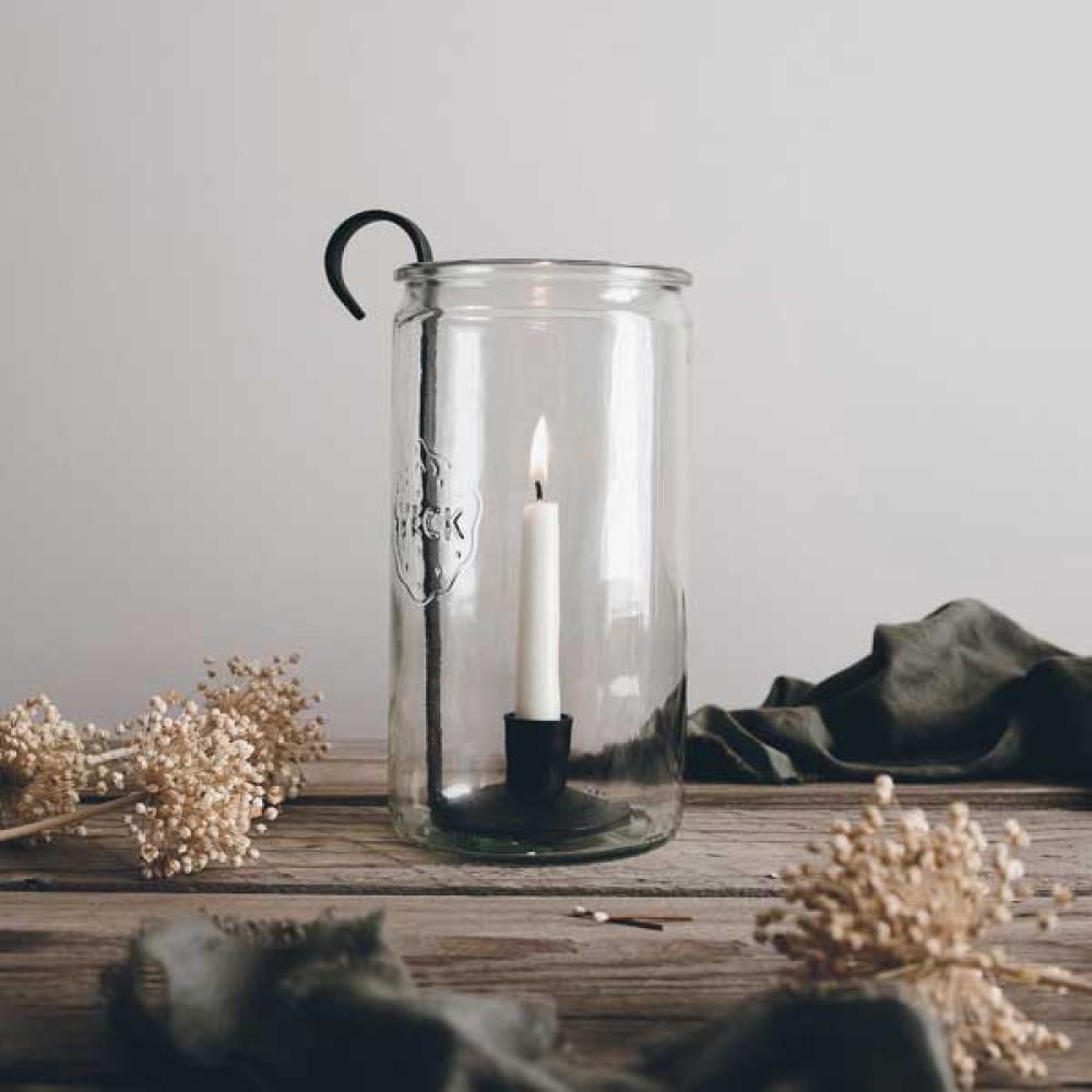 Våges Kerzenhalter Lykta mit Glas