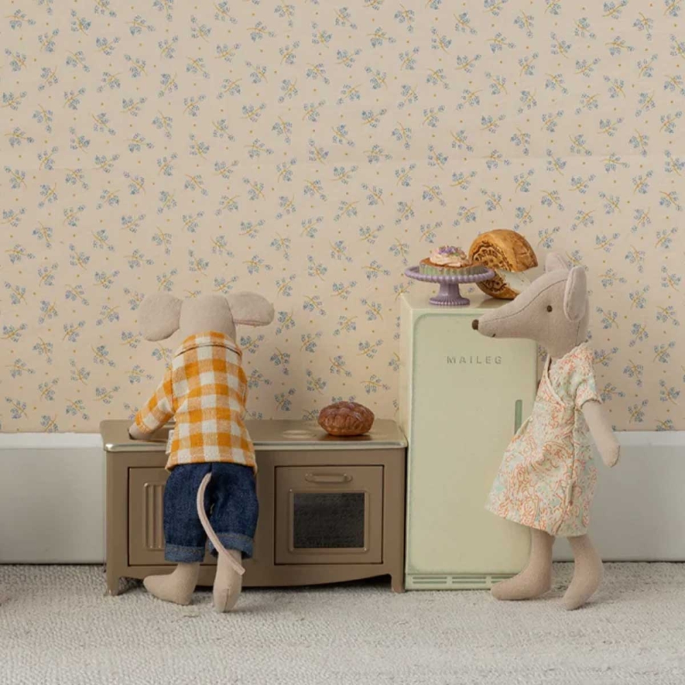 Maileg Mama Maus im leichten Kleid