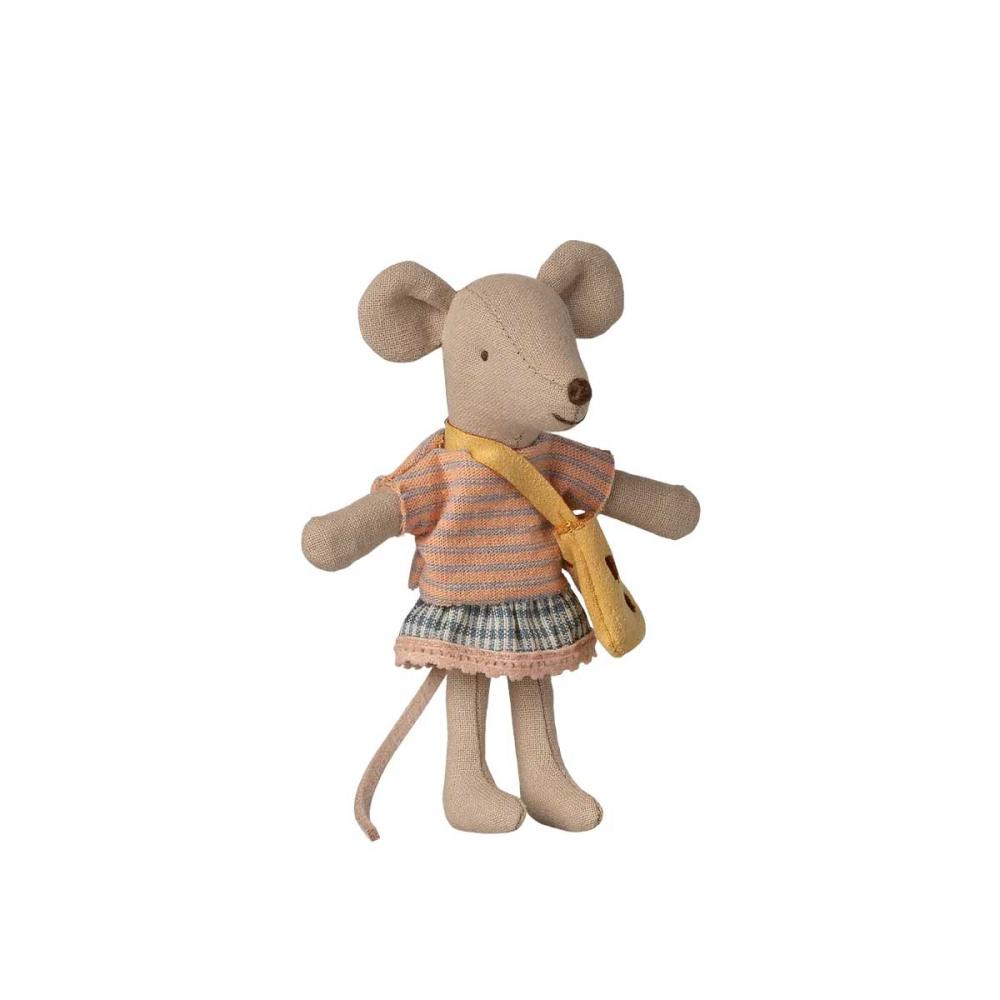 Maileg Maus Kleidungsset kleine Schwester mit Tasche