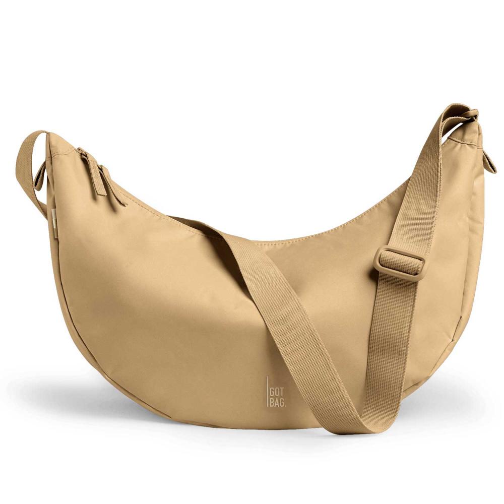 GOT BAG MOON BAG large aus Ocean Impact Plastic - monochrome sea moss