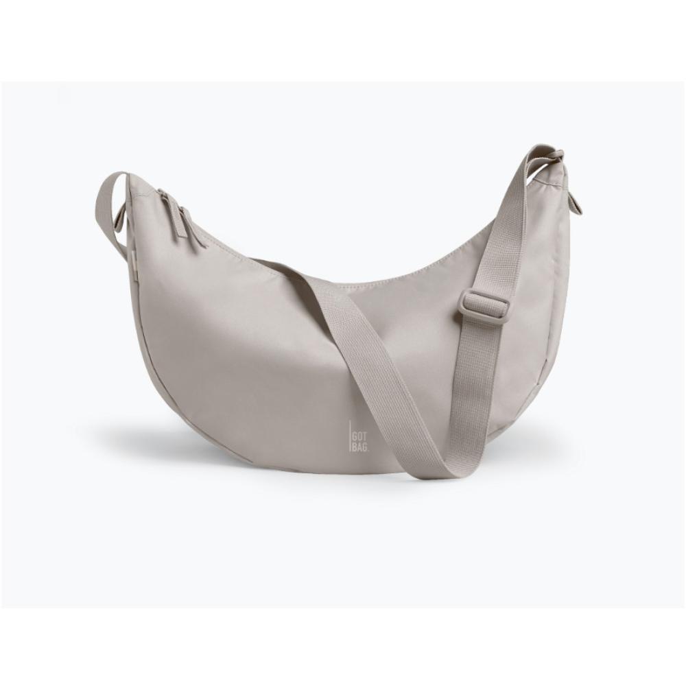 GOT BAG MOON BAG large aus Ocean Impact Plastic - monochrome clam