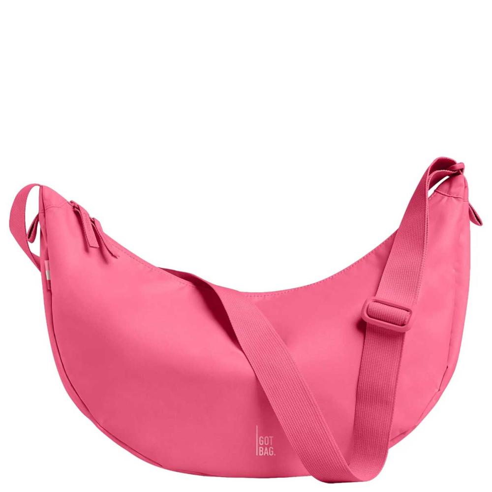 GOT BAG MOON BAG large aus Ocean Impact Plastic - monochrome salina pink