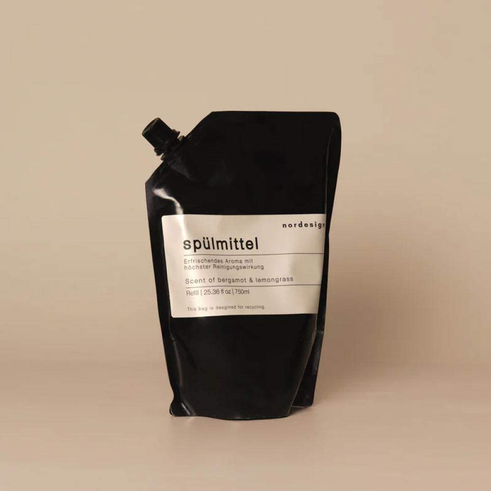Nordesign Spülmittel 750ml Nachfüllpack Bergamot & Lemongras