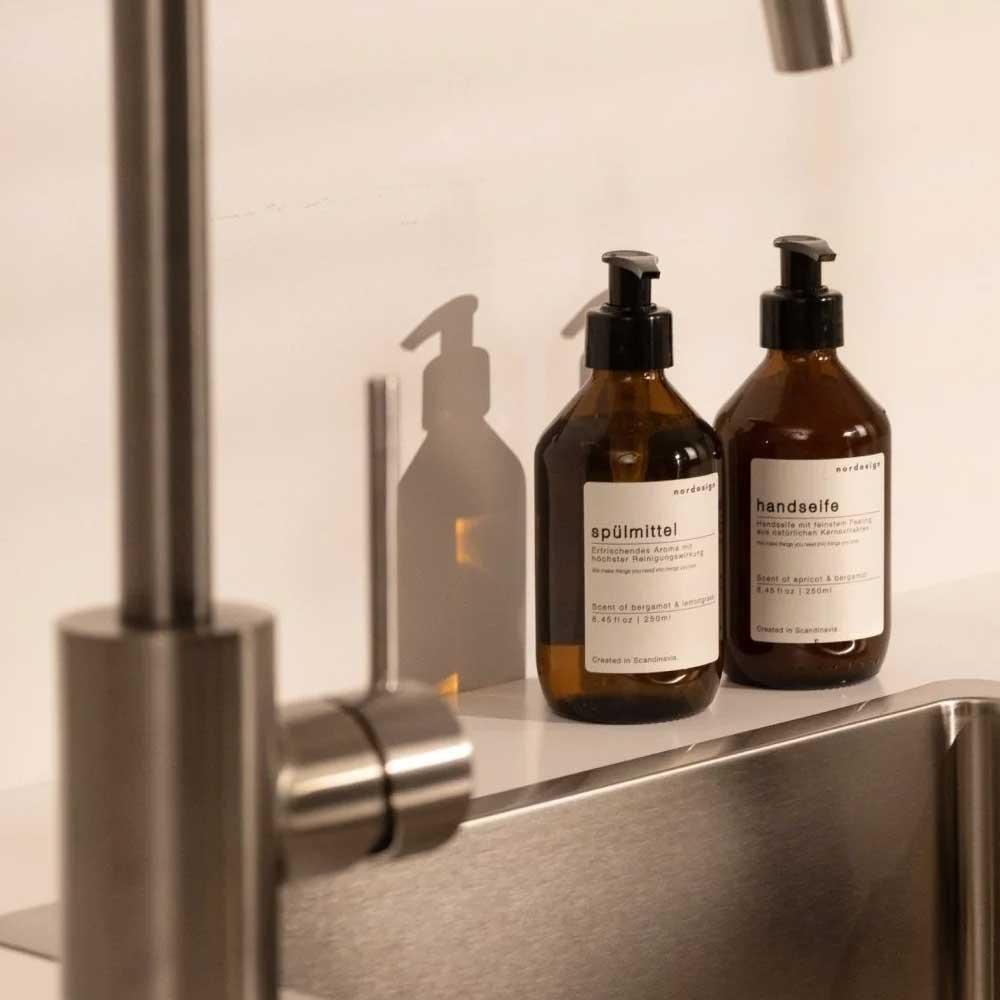 Nordesign Handseife mit feinstem Peeling 250ml