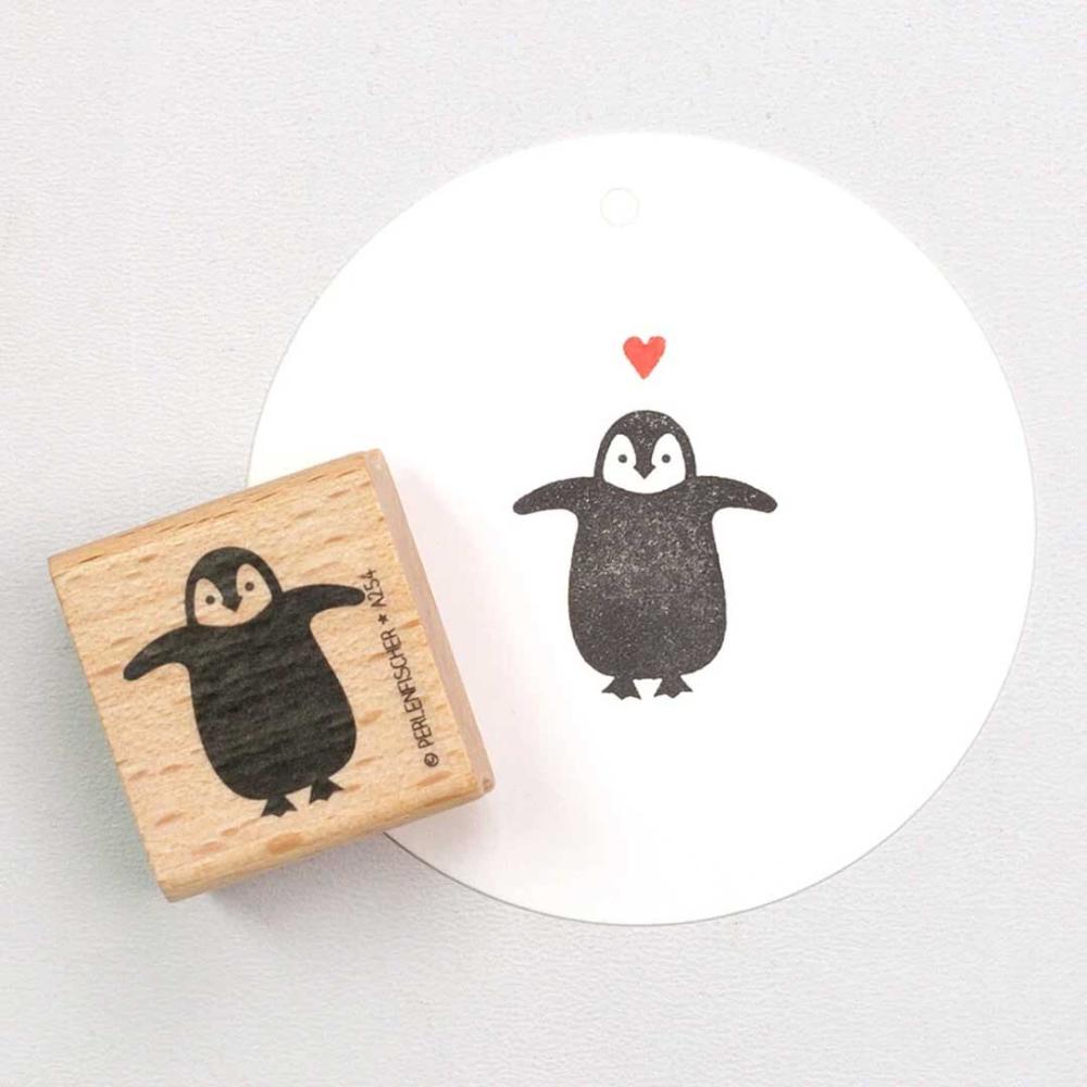 Perlenfischer Stempel Tiere: PINGUINBABY 2